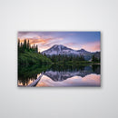Mount Rainier Print Metal Wall Art – Pacific Northwest Mountain Scenic Decor