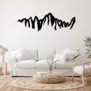 Mount Whitney Metal Wall Art – California Sierra Nevada Highest Peak Wall Decor