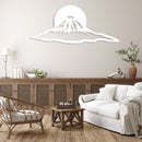 Mount Fuji Sunset - Metal Wall Art
