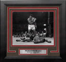 Muhammad Ali Knocks Out Sonny Liston Framed Boxing Photo