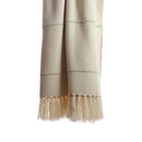 Grey Multi Striped Throw Blanket