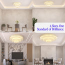 Multi Tier Crystal Chandelier