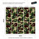 Bape Camo Wallpaper Mural. Grey Camo Streetwear Hype Beast Aesthetics.