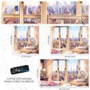New York City Penthouse View Wallpaper Mural.