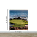 Pebble Beach Golf Course Wallpaper Mural.