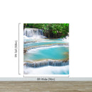 Kuang Si Thailand Waterfall Wallpaper Mural.