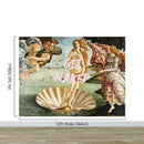 The Birth of Venus “Get Naked” Quote Wallpaper Mural