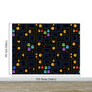 Pacman Wallpaper Mural.