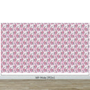 Pink Mermaid Wall Mural. Magical Cute Mermaid and Seahorse in Ocean Peel and Stick Wallpaper.
