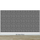 Abstract Maze Black and White Wallpaper Mural.