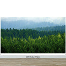 Green Forest Wallpaper Mural. Scenic Landscape Wall Mural.