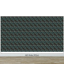 Green Fern Floral Botanical Pattern Wallpaper.