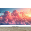 Pink Clouds Wallpaper Mural.