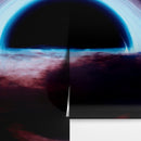 Black Hole Wall Mural – Interstellar Space Sci-Fi Wallpaper.