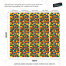 Colorful Lego Blocks Pattern Wallaper Mural.