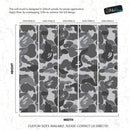 Bape Camo Wallpaper Mural. Grey Camo Streetwear Hype Beast Aesthetics.