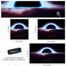 Black Hole Wall Mural – Interstellar Space Sci-Fi Wallpaper.