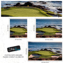 Pebble Beach Golf Course Wallpaper Mural.