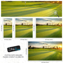 Golf Course Wallpaper. Sunset Over Golf Course.
