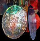 Colorful Disk Glass Round Chandelier
