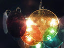 Colorful Disk Glass Round Chandelier