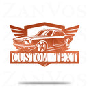 Muscle Car Monogram