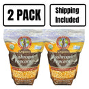 Organic Mushroom Popcorn | 2 lb | Pack of 2 | Non-GMO | Shipping Included | Grain Place Foods
