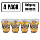 Organic Mushroom Popcorn | 2 lb | Pack of 4 | Non-GMO | Shipping Included | Grain Place Foods