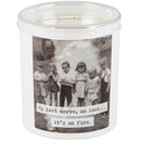 My Last Nerve Jar Candle in Soy Wax Lavender Scent | Vintage Photograph Double Sided Design