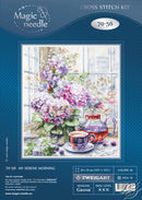 My Serene Morning Counted Cross Stitch Kit by Magic Needle 70-56