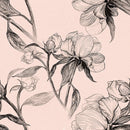 Stylish Beige Floral Wallpaper Vogue Quality