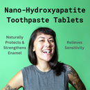 Strawberry + Kiwi Toothpaste Tablets | Plastic-Free | Kids Toothpaste Tablets with Nano Hydroxyapatite