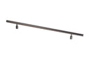 Lew’s Round Bar Series Black Stainless Steel Cabinet Knobs and Pulls