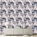 Modish Floral Pattern Wallpaper Fashionable