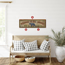 Customizable Rustic Lodge Black Bear Wooden Sign | Wall Art Print on Real Wood