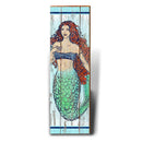 Rustic Mermaid - Red Hair | Wall Art Print on Real Wood