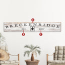 Customizable Minimalist Going Places Lodge Black Diamond | Wall Art Print on Real Wood