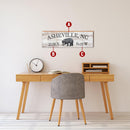 Customizable Minimalist Wooden Sign | Wall Art Print on Real Wood