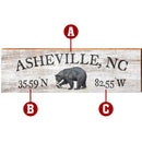 Customizable Minimalist Wooden Sign | Wall Art Print on Real Wood