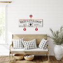 Customizable Minimalist Going Places Lodge Black Diamond | Wall Art Print on Real Wood