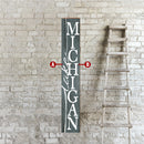Personalized Favorite Place Town Name Location Wooden Sign | Wall Art Print on Real Wood | Custom Coastal Farmhouse Lake Decor
