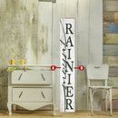 Personalized Favorite Place Town Name Location Wooden Sign | Wall Art Print on Real Wood | Custom Coastal Farmhouse Lake Decor
