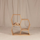 Honeycomb Shelf – Medium | Modular European Oak Storage