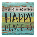 New Bern, NC Happy Place | Drink Coaster