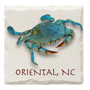 Oriental, NC Blue Crab | Drink Coaster