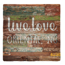 Live. Love. Oriental, NC | Drink Coaster