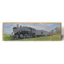 Countryside Steam Train | Wall Art Print on Real Wood