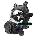 Parcil Safety NB-100E Tactical Gas Mask with Electronic Voice Amplifier and Radio Transmitter/Receiver