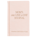 Mom's One Line A Day Leather Journal