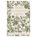 Mom's One Line A Day Green Delft Leather Journal